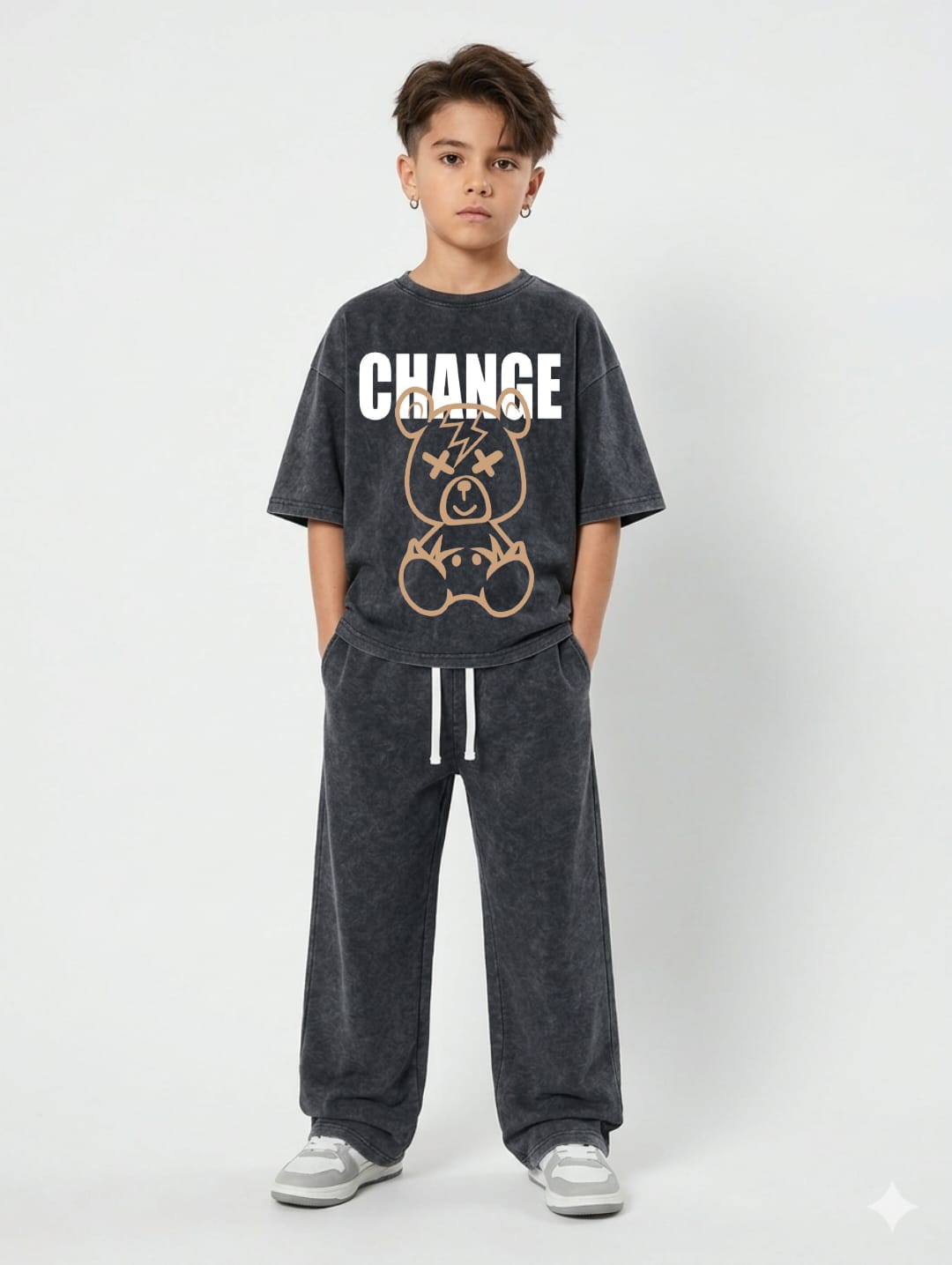 KIDS 100%COTTON PANTS SET-BOYS & GIRLS