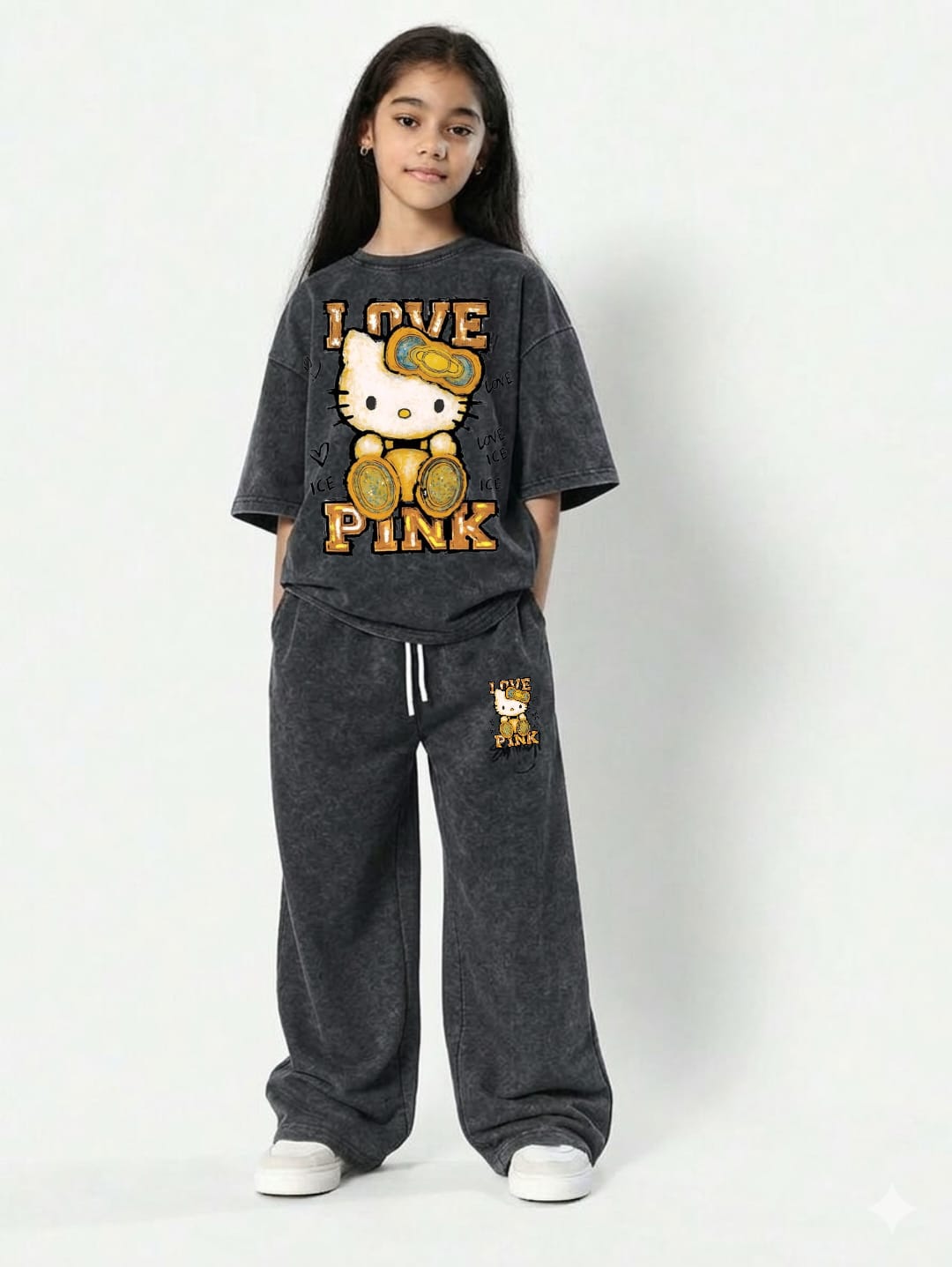 KIDS 100%COTTON PANTS SET-BOYS & GIRLS