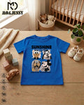 printed t-shirt cotton 100% for boys