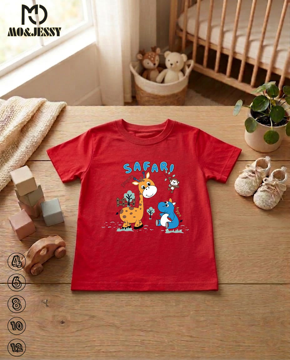 printed t-shirt cotton 100% for boys