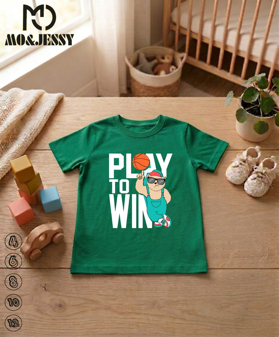 printed t-shirt cotton 100% for boys