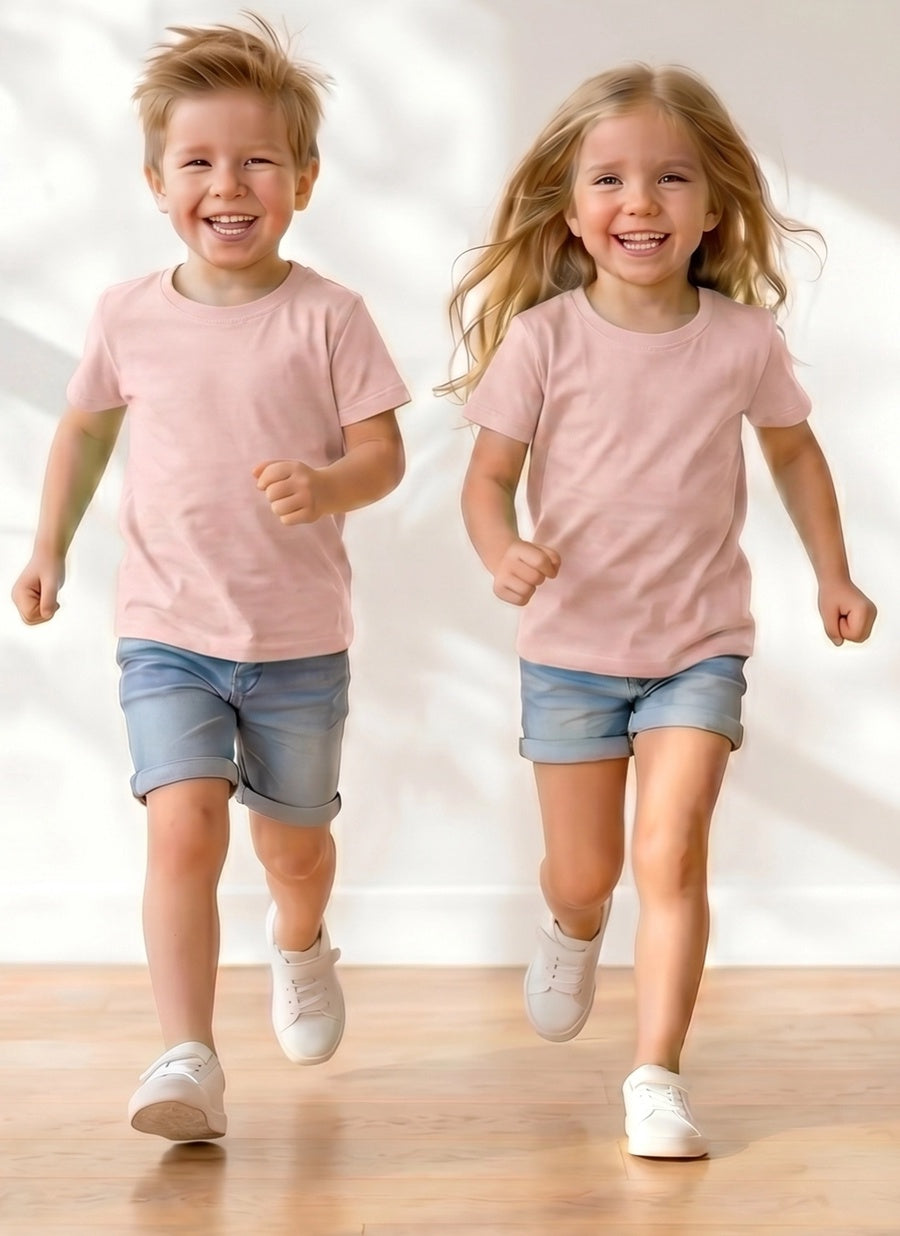  printed t-shirt cotton 100% for boys and girls