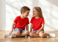  printed t-shirt cotton 100% for boys and girls