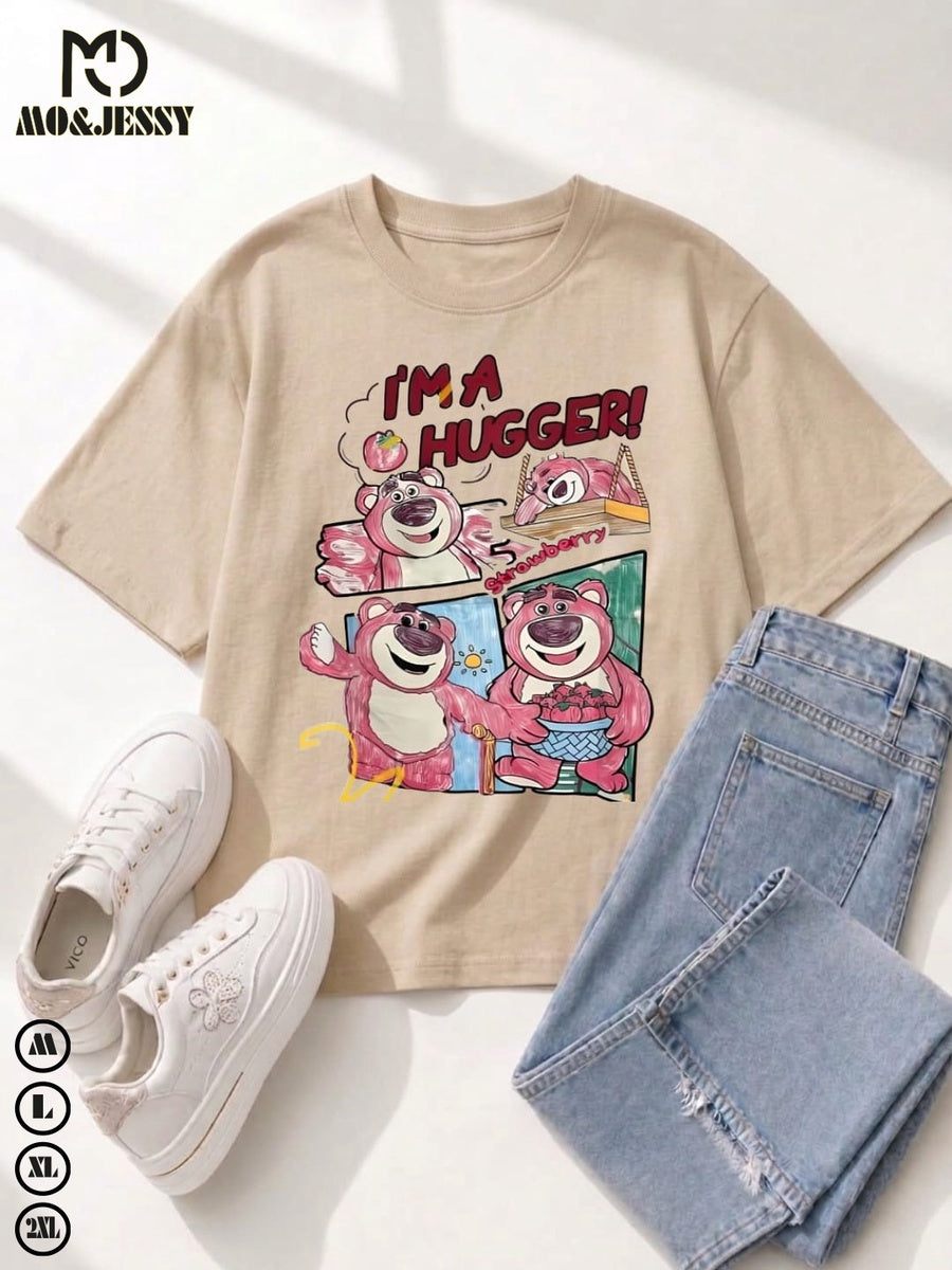 oversized women t-shirt- short sleeves for women