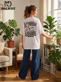 oversized women t-shirt- short sleeves for women