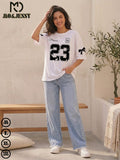 oversized women t-shirt- short sleeves for women