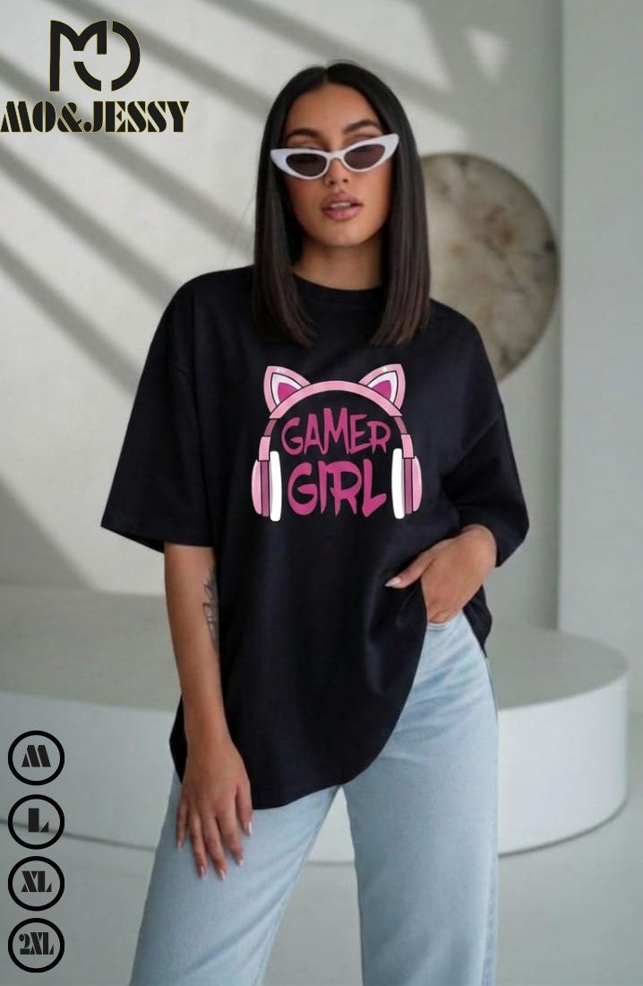 oversized women t-shirt- short sleeves for women