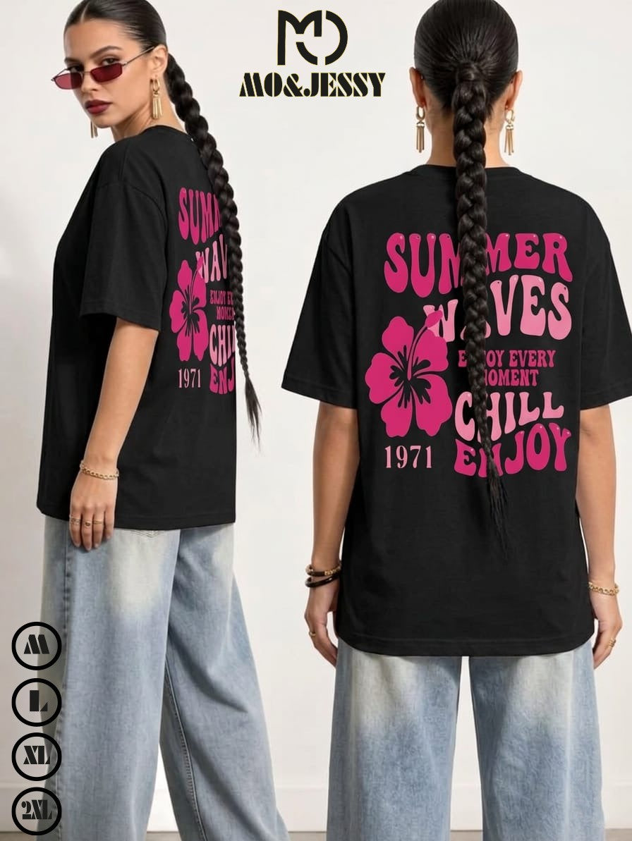 oversized women t-shirt- short sleeves for women
