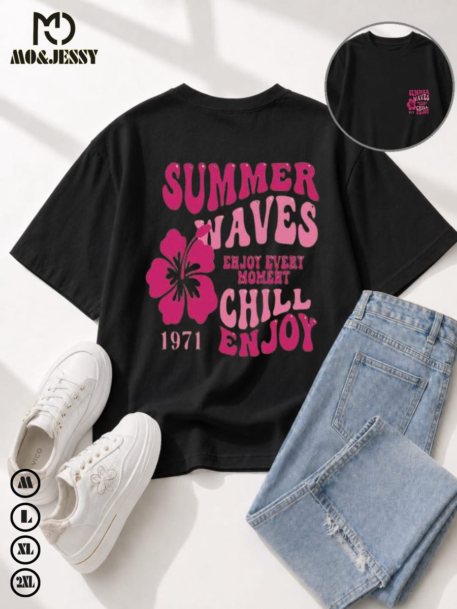 oversized women t-shirt- short sleeves for women