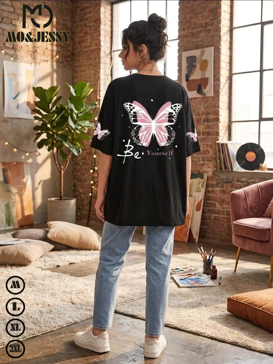 oversized women t-shirt- short sleeves for women