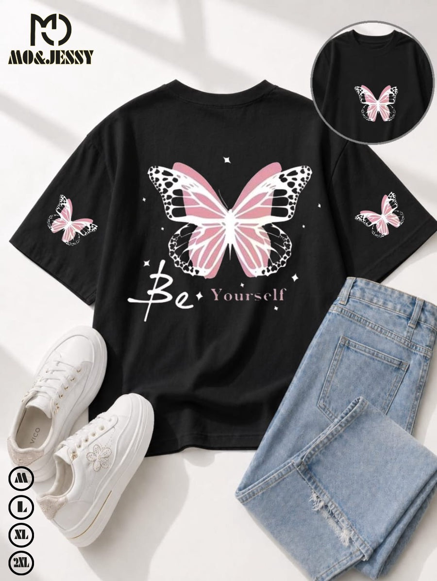 oversized women t-shirt- short sleeves for women