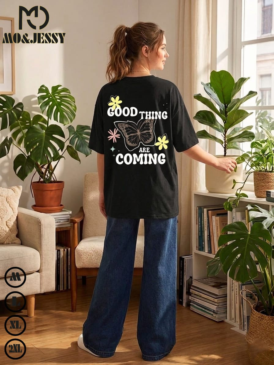 oversized women t-shirt- short sleeves for women