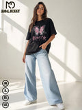 oversized women t-shirt- short sleeves for women