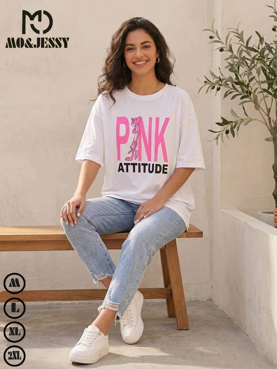 oversized women t-shirt- short sleeves for women