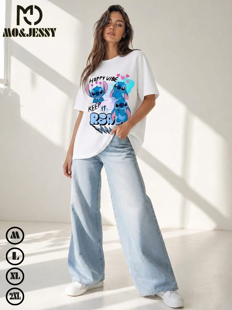 oversized women t-shirt- short sleeves for women