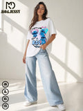 oversized women t-shirt- short sleeves for women
