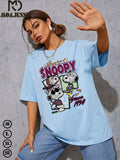 oversized women t-shirt- short sleeves for women