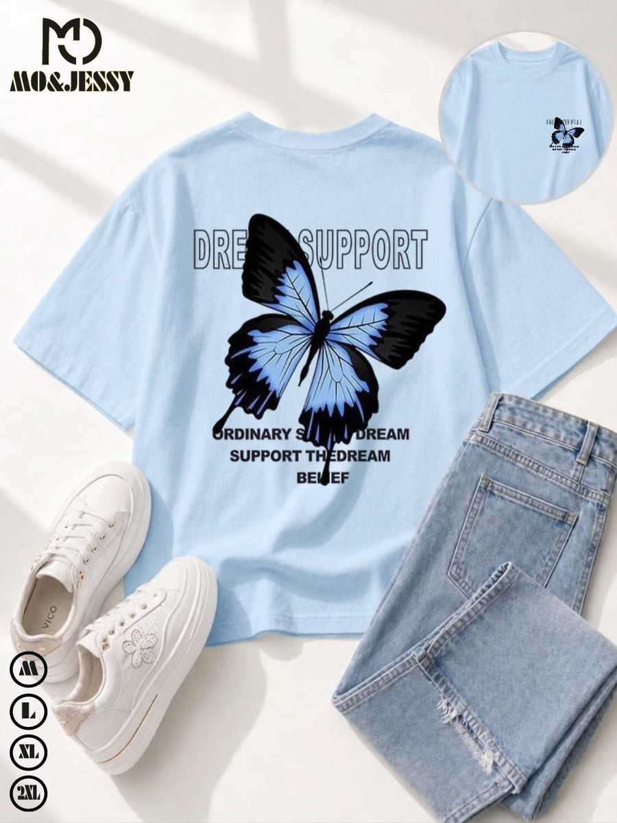oversized women t-shirt- short sleeves for women