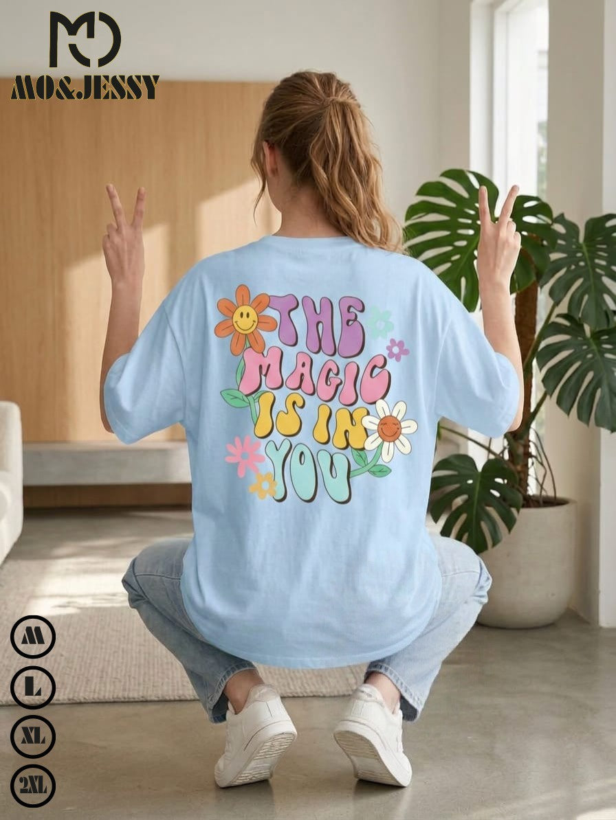 oversized women t-shirt- short sleeves for women