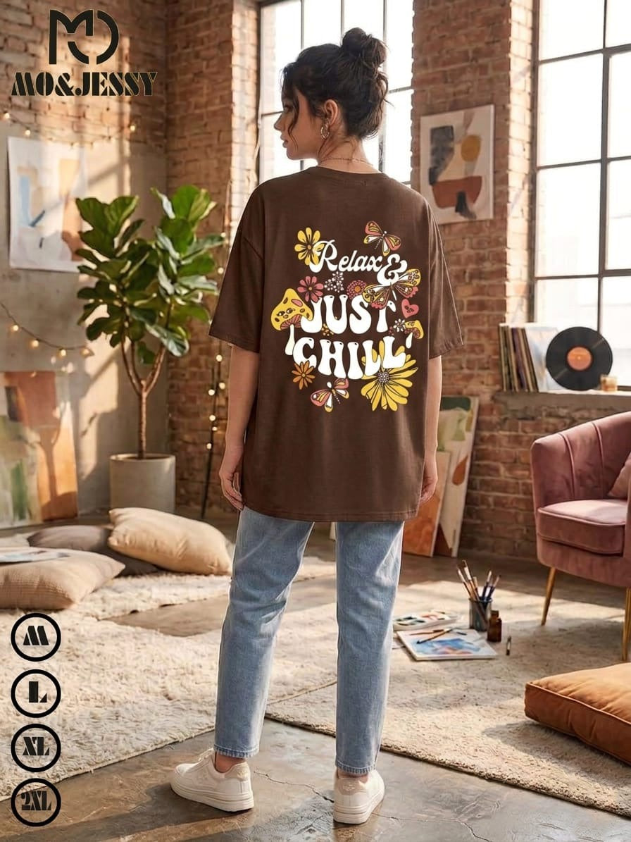 oversized women t-shirt- short sleeves for women