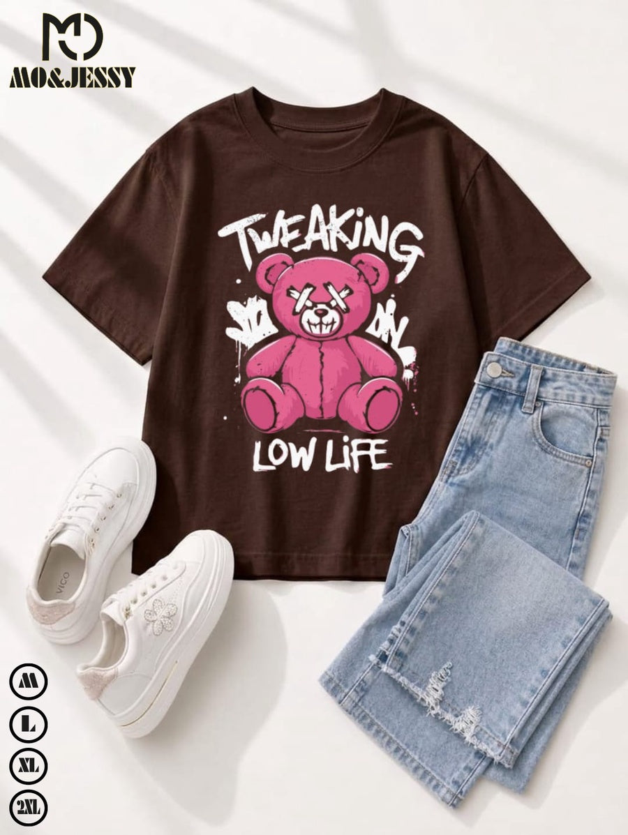 oversized women t-shirt- short sleeves for women