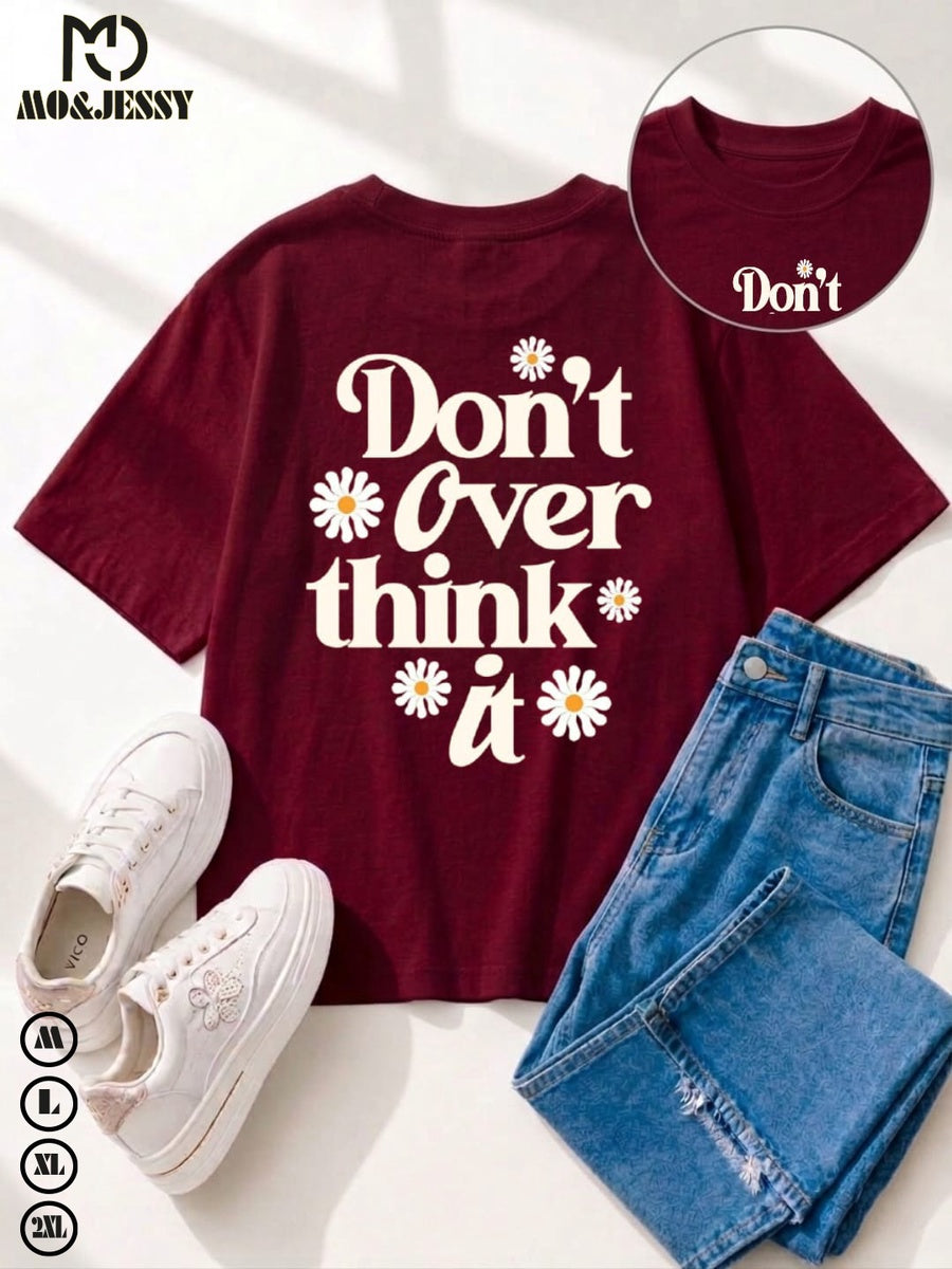 oversized women t-shirt- short sleeves for women