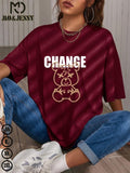 oversized women t-shirt- short sleeves for women