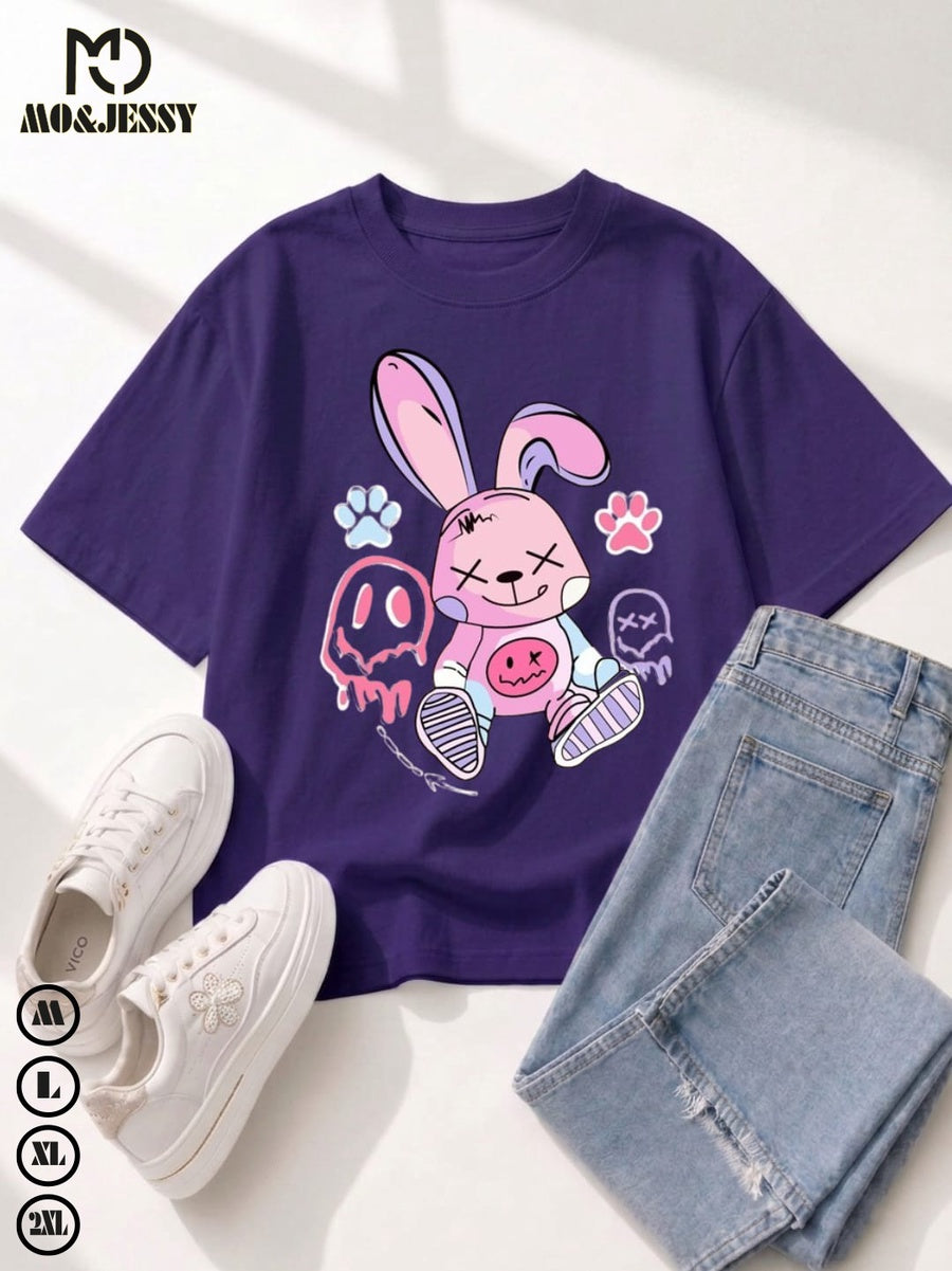 oversized women t-shirt- short sleeves for women
