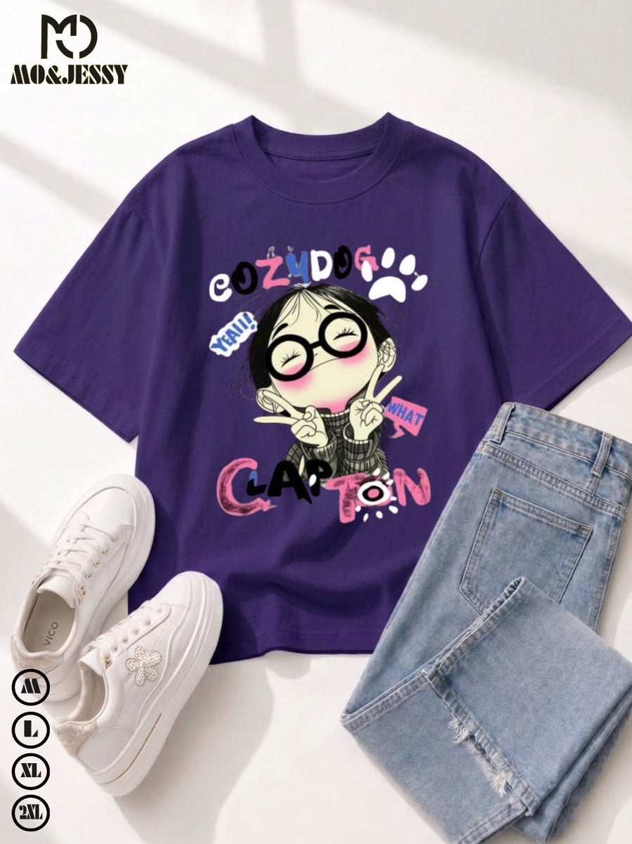 oversized women t-shirt- short sleeves for women