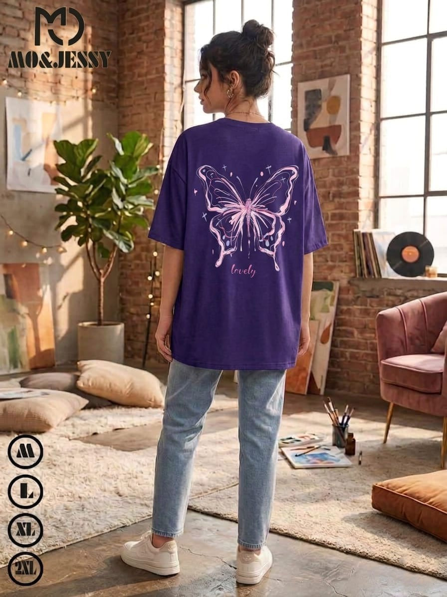 oversized women t-shirt- short sleeves for women