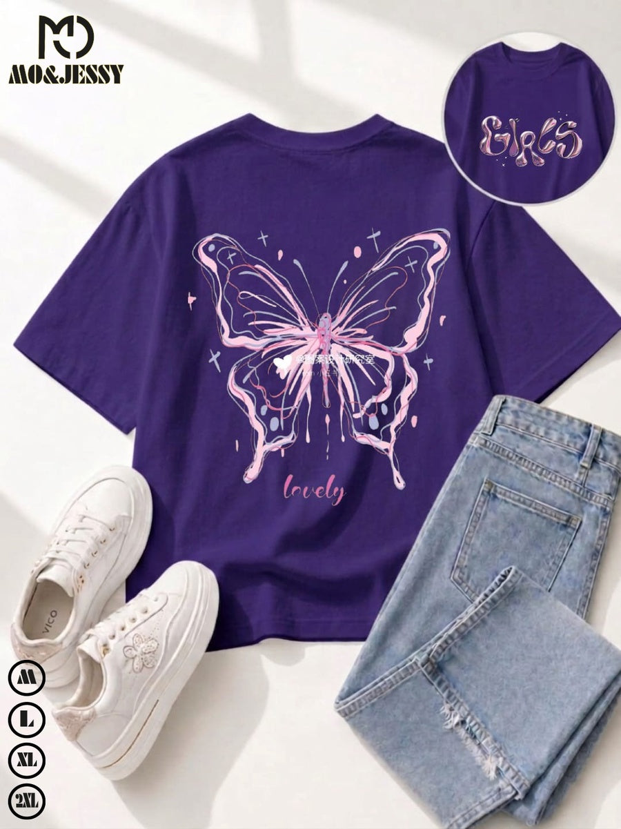oversized women t-shirt- short sleeves for women