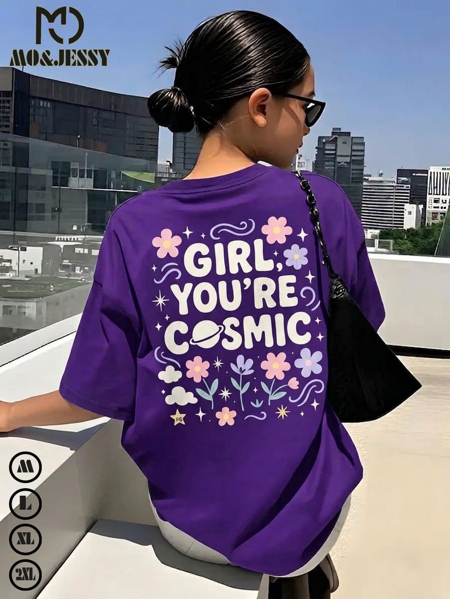 oversized women t-shirt- short sleeves for women