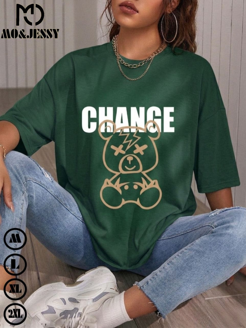 oversized women t-shirt- short sleeves for women