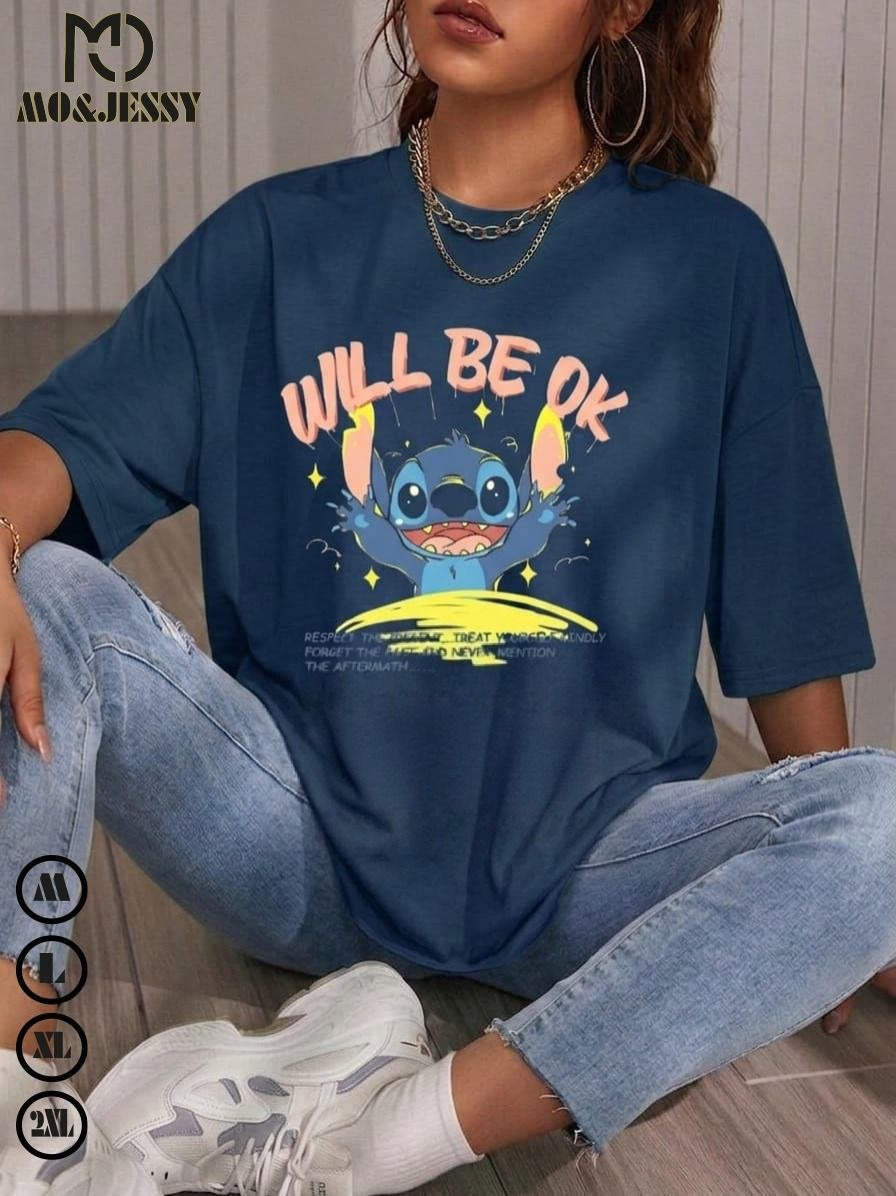 oversized women t-shirt- short sleeves for women