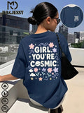 oversized women t-shirt- short sleeves for women