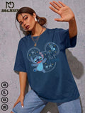 oversized women t-shirt- short sleeves for women