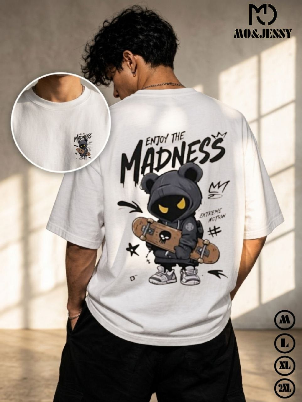 oversized men t-shirt- short sleeves for men