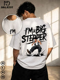 oversized men t-shirt- short sleeves for men