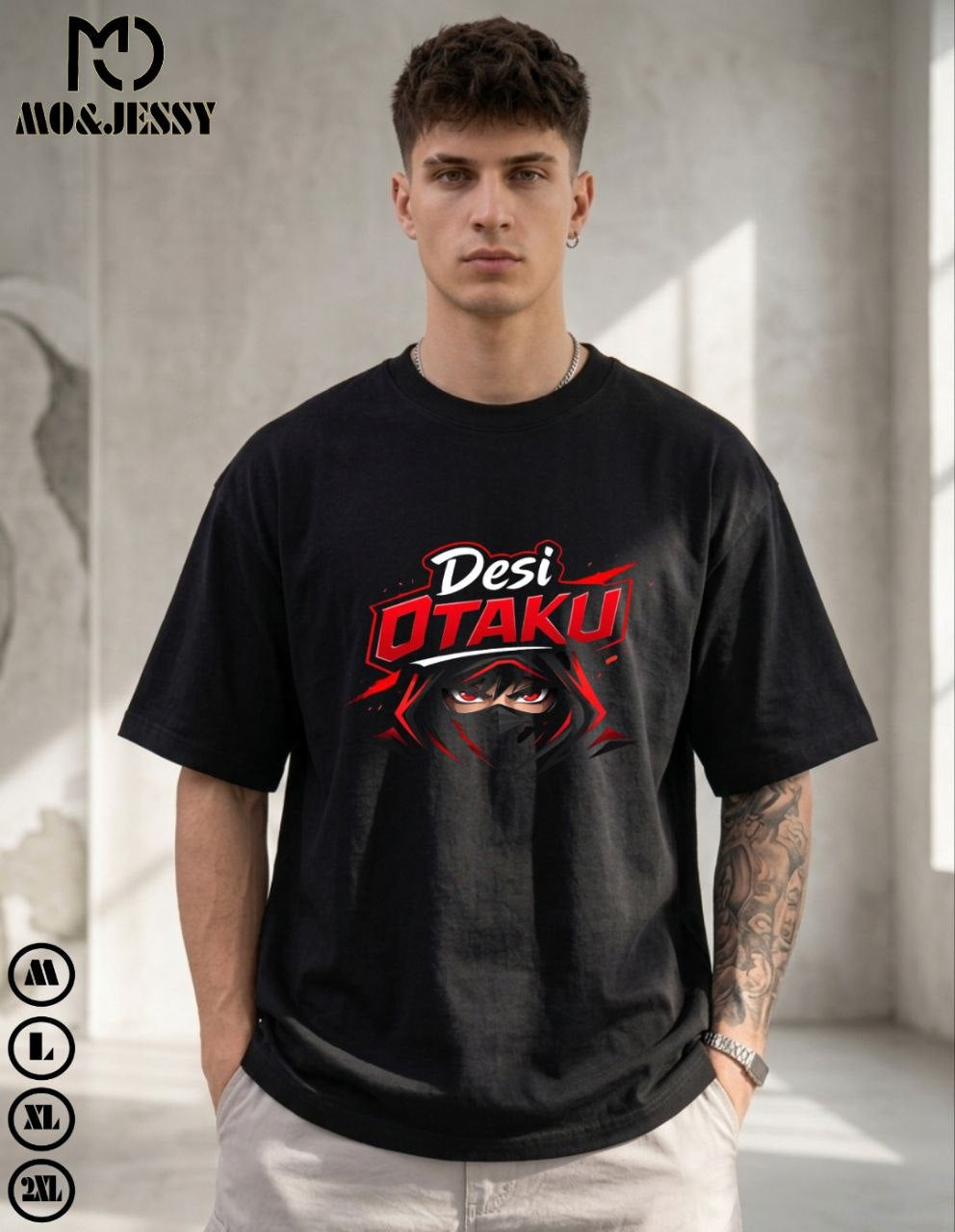 oversized men t-shirt- short sleeves for men