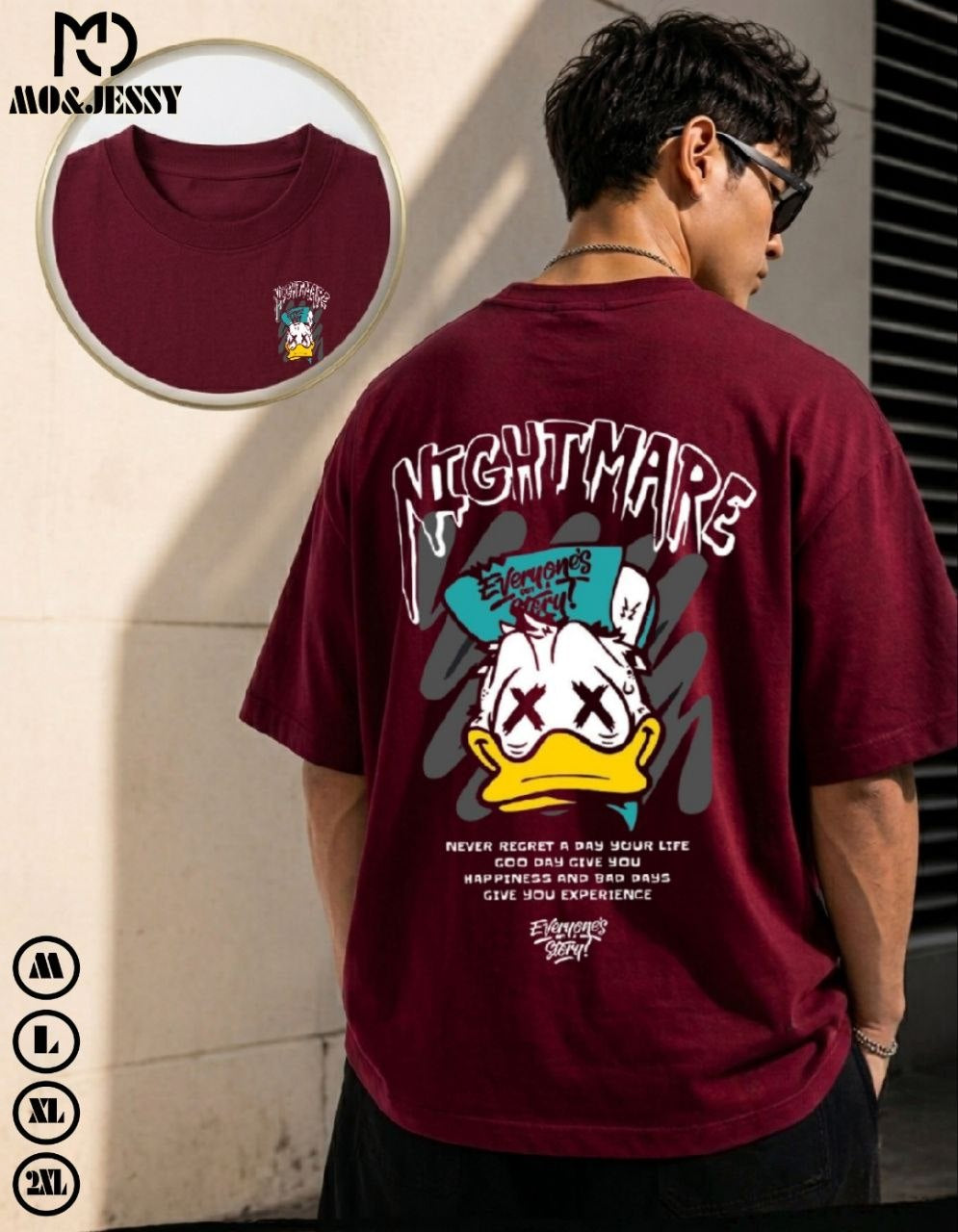 oversized men t-shirt- short sleeves for men