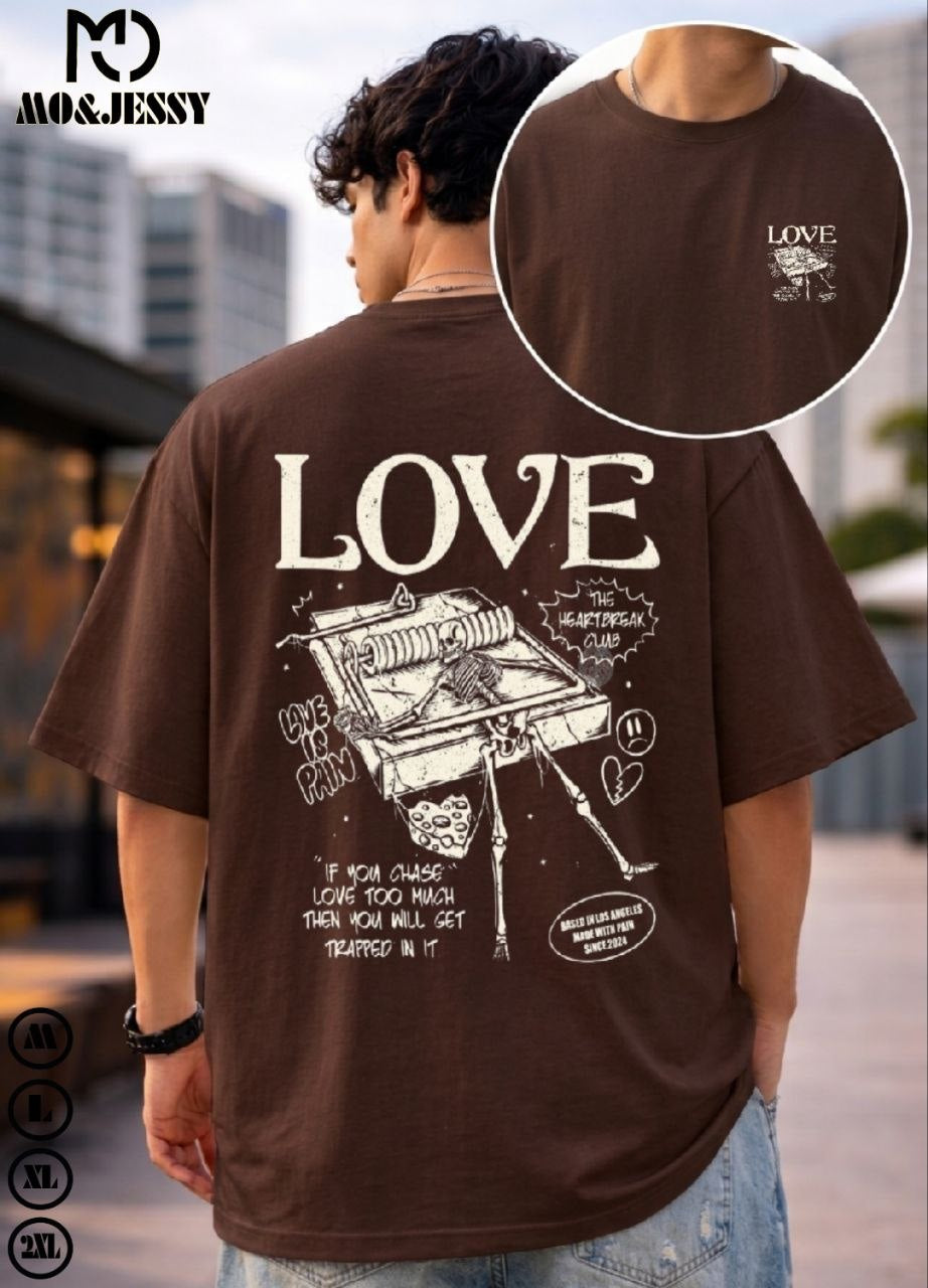oversized men t-shirt- short sleeves for men