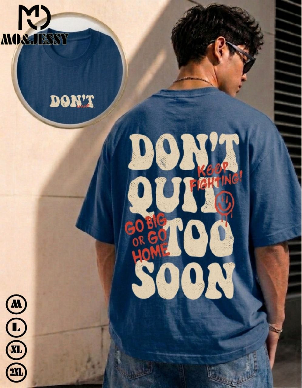 oversized men t-shirt- short sleeves for men
