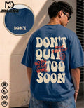 oversized men t-shirt- short sleeves for men