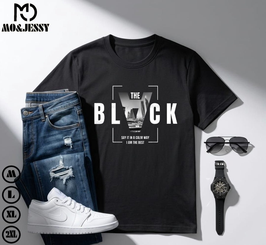 Basic t-shirt- short sleeves for men