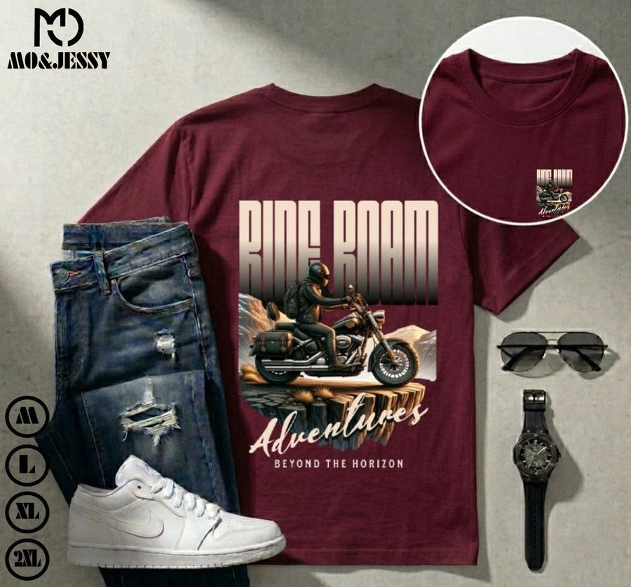 Basic t-shirt- short sleeves for men
