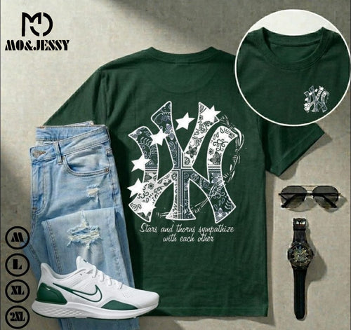 Basic t-shirt- short sleeves for men