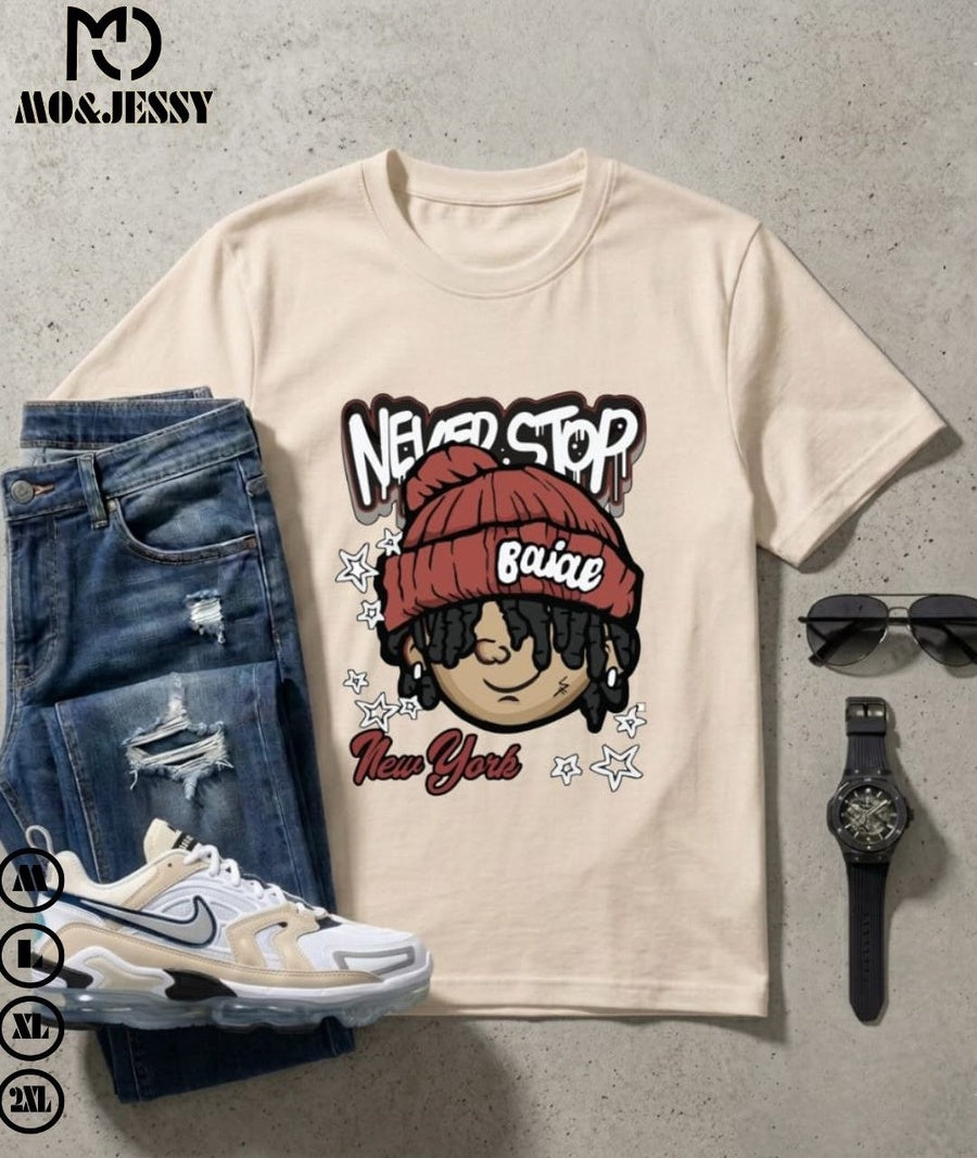 Basic t-shirt- short sleeves for men
