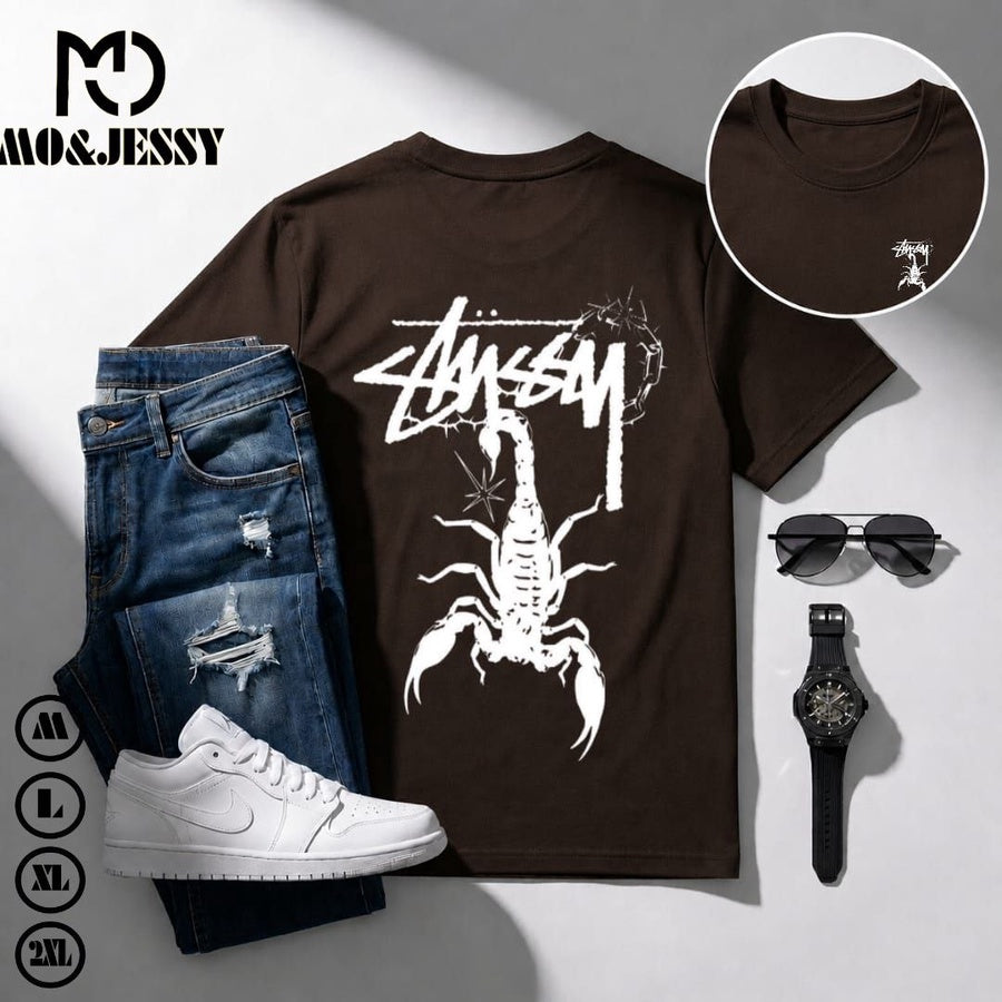 Basic t-shirt- short sleeves for men