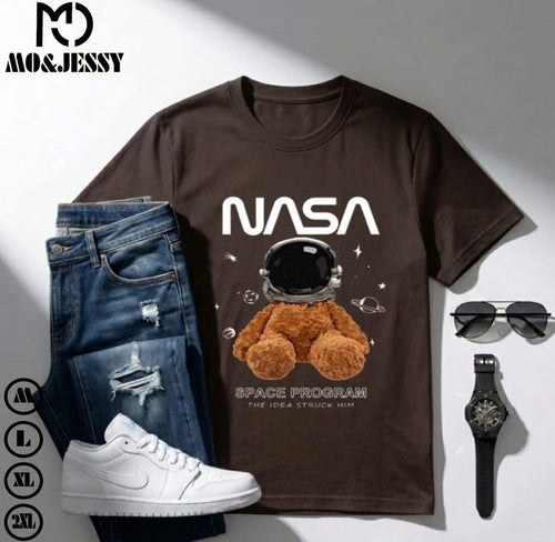 Basic t-shirt- short sleeves for men