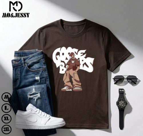 Basic t-shirt- short sleeves for men